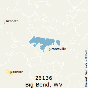 Big_Bend,West Virginia County Map