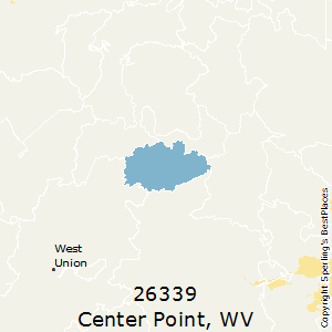 Center_Point,West Virginia County Map