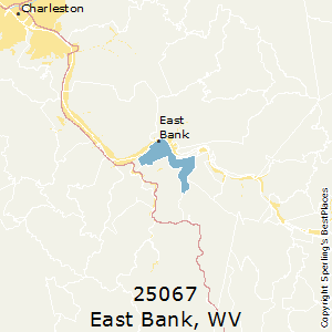 East_Bank,West Virginia County Map