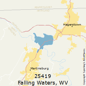 Falling Waters West Virginia Map Best Places To Live In Falling Waters (Zip 25419), West Virginia