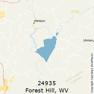 Forest_Hill,West Virginia County Map