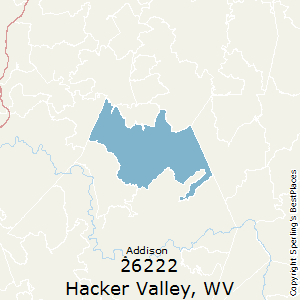Hacker_Valley,West Virginia County Map