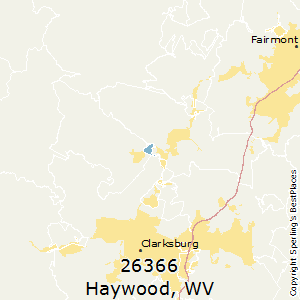 Haywood,West Virginia County Map