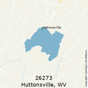 Huttonsville,West Virginia County Map