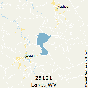 Lake,West Virginia County Map