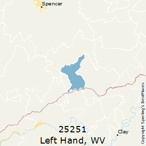 Left_Hand,West Virginia County Map
