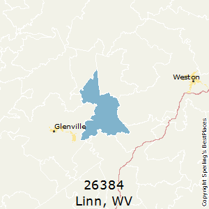 Linn,West Virginia County Map