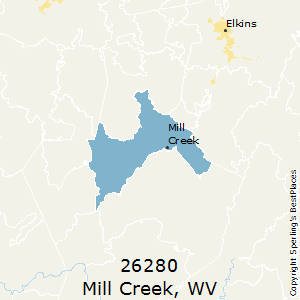 Mill_Creek,West Virginia County Map