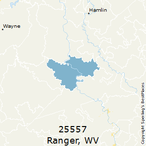 Ranger,West Virginia County Map