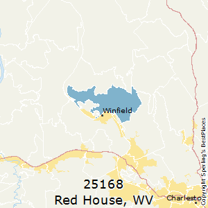 Red_House,West Virginia County Map