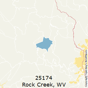 Rock_Creek,West Virginia County Map