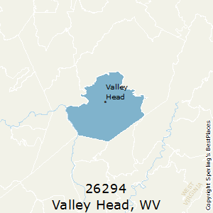 Valley_Head,West Virginia County Map