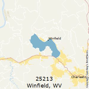Winfield,West Virginia County Map
