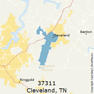 cleveland tennessee zip tn county map bestplaces